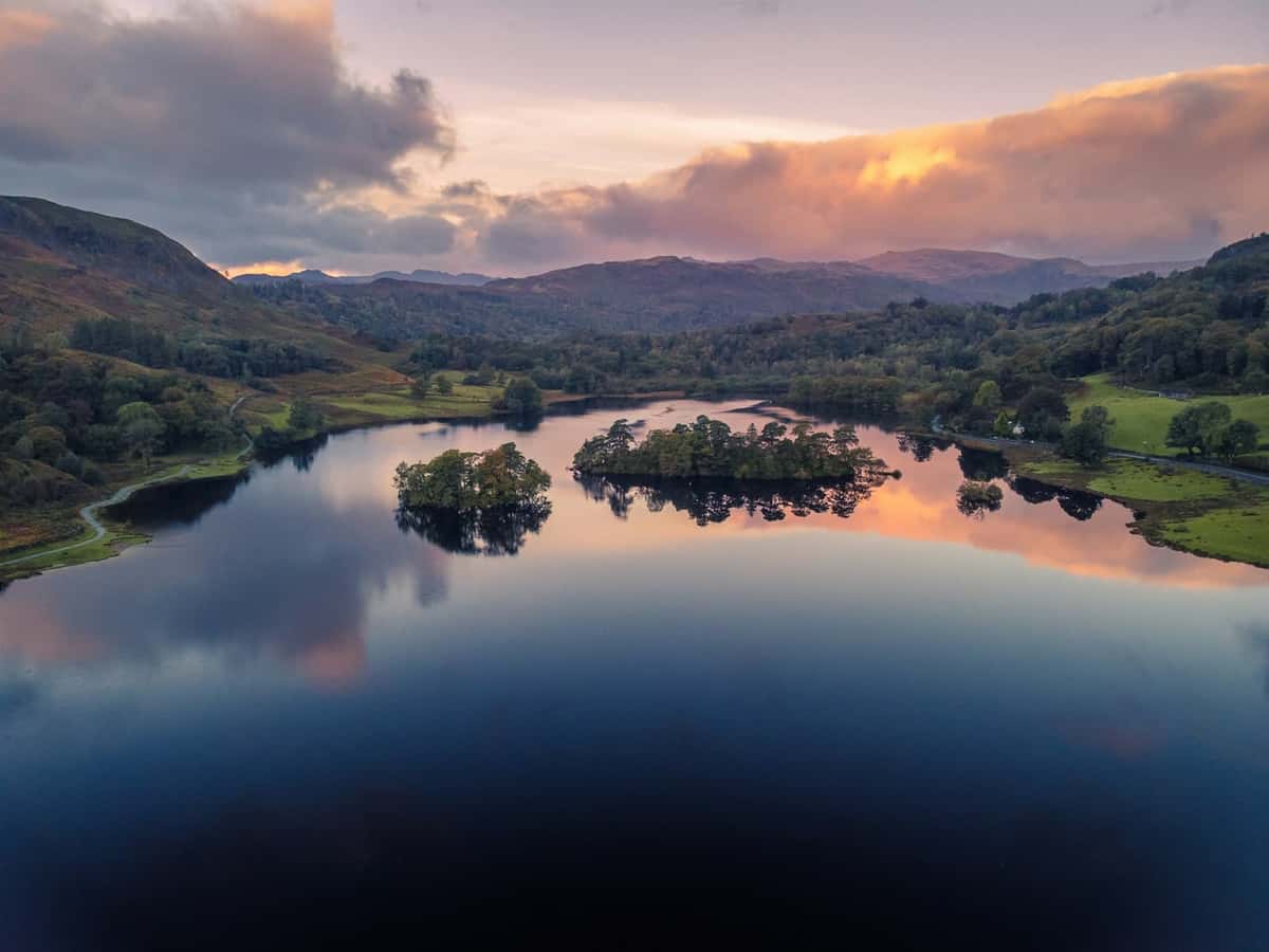 Stock photo: Rydal Water in the Lake District, Cumbria